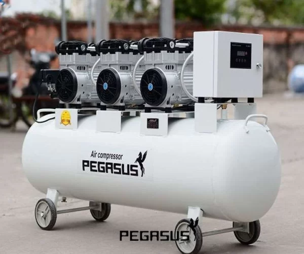 Máy nén khí không dầu Pegasus TM-OF1100x3-180L 4.5Hp 14 Máy nén khí không dầu Pegasus TM-OF1100x3-180L 4.5Hp