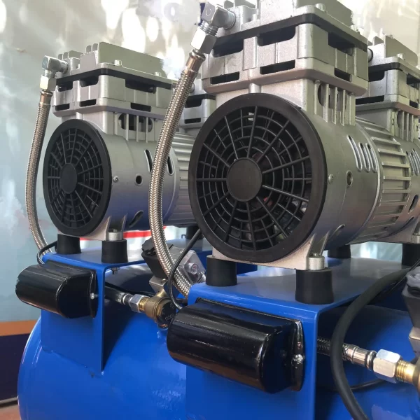 Máy nén khí không dầu Wing TW-OF750X2-50L 2hp 15 Máy nén khí không dầu wing 50l