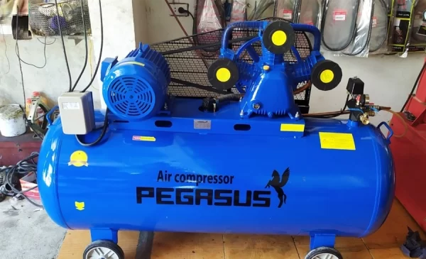 Máy nén khí 10hp (7.5kw) Pegasus TM-W-1.0/8-330L áp 8kg 15 Máy nén khí 10hp