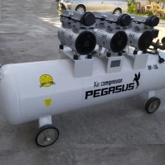 Máy nén khí không dầu 3hp Pegasus TM-OF750x3-120L