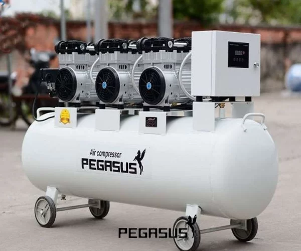 Máy nén khí không dầu Pegasus TM-OF1100x3-180L 4.5Hp