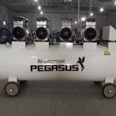 Máy nén khí không dầu Pegasus TM-OF1100x4-500L 6Hp