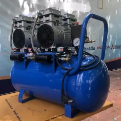 Máy nén khí không dầu Wing TW-OF750X2-50L 2hp 8 Máy nén khí không dầu wing 50l