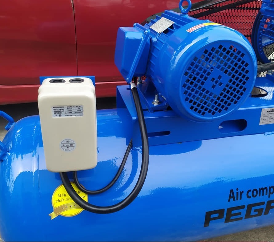 Máy nén khí Pegasus 120L 4HP TM-W-0.36/12.5-120L(380V) 5 Máy nén khí Pegasus 120L 4HP TM-W-0.36/12.5-120L(380V) - Ảnh 5