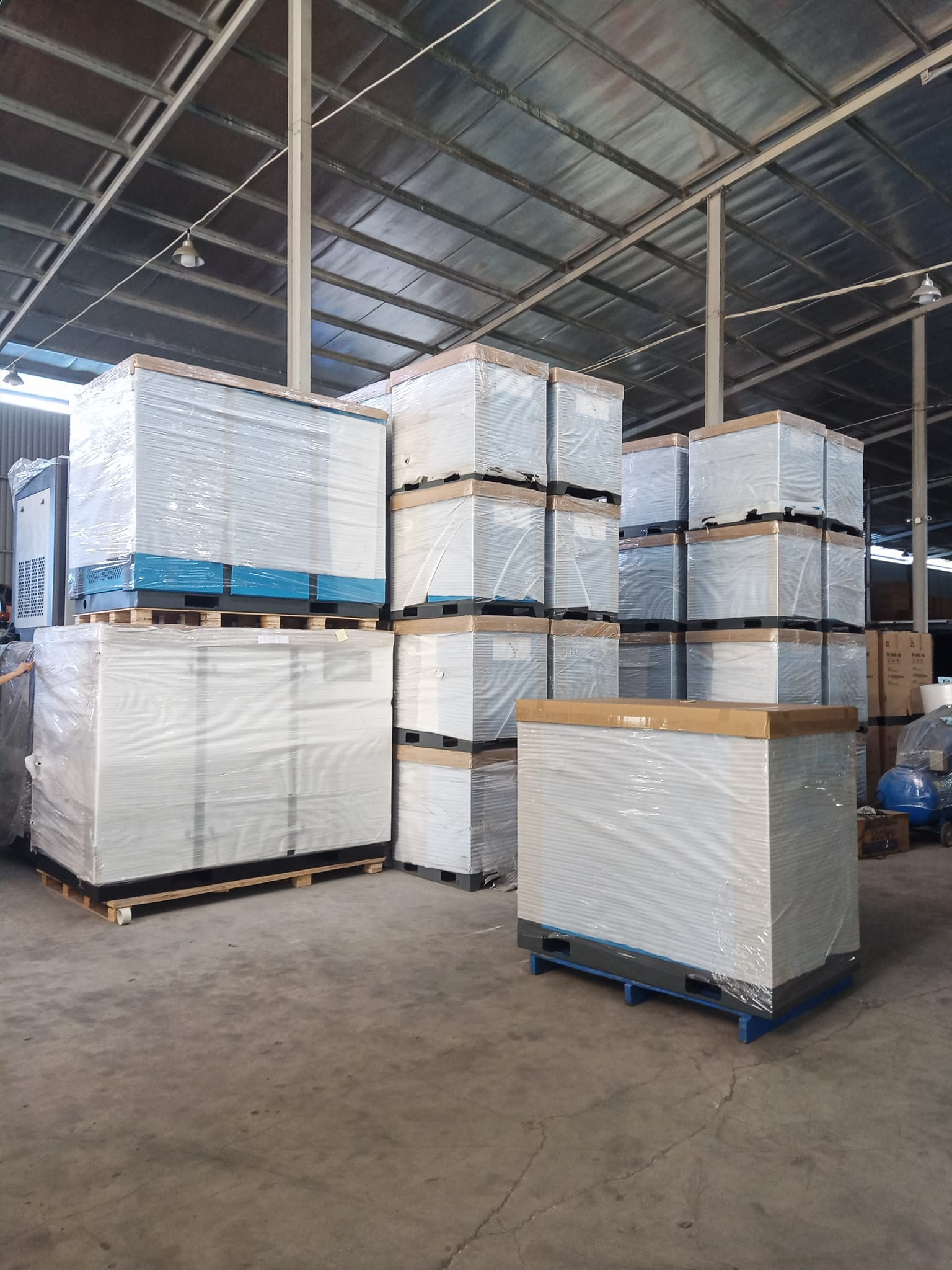 Máy nén khí biến tần Pegasus TMBT 150HP (110kw) Inverter 6 Máy nén khí biến tần