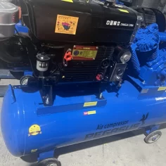 Máy nén khí chạy dầu diesel 10hp 330l áp 12.5 Pegasus - Ảnh 3