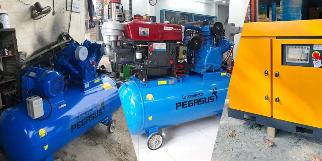 Giá máy nén khí công nghiệp công suất lớn 146 Giá máy nén khí công nghiệp các loại