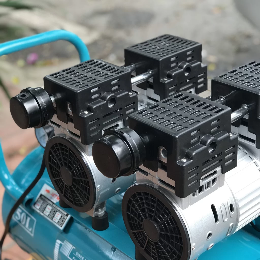 Top 6 máy nén khí mini không dầu 13 Máy nén khí không dầu 50l Jetman JM-780x2 (0.75x2)