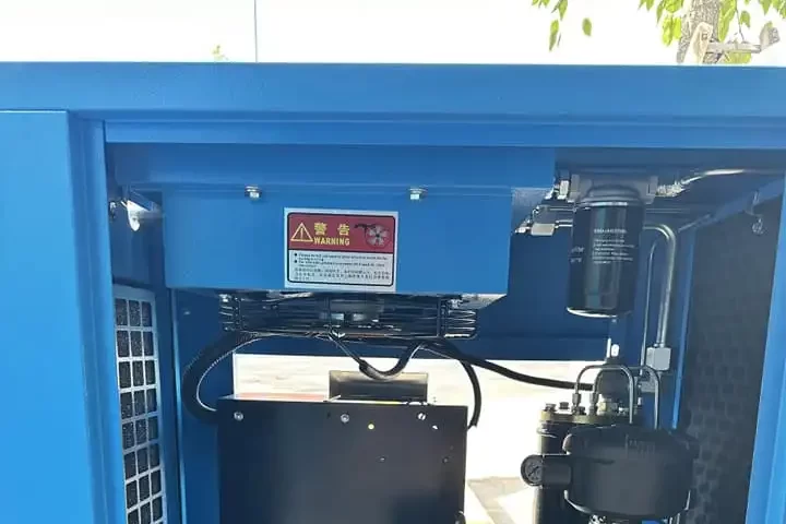 Cấu tạo máy nén khí trục vít