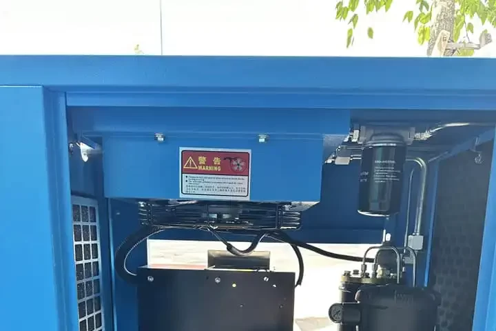 Cấu tạo máy nén khí trục vít