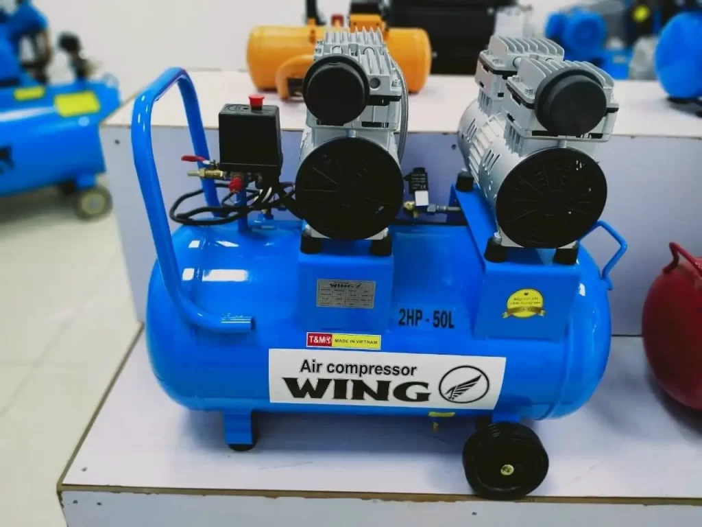 Top 6 máy nén khí mini không dầu 11 Máy nén khí không dầu 50l 2hp