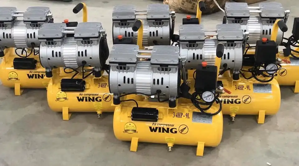 Top 6 máy nén khí mini không dầu 12 Máy nén khí không dầu mini