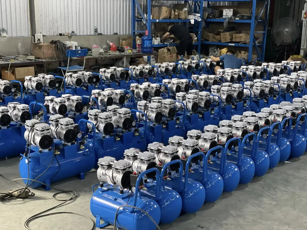 Máy nén khí không dầu mini 71 Máy nén khí không dầu mini