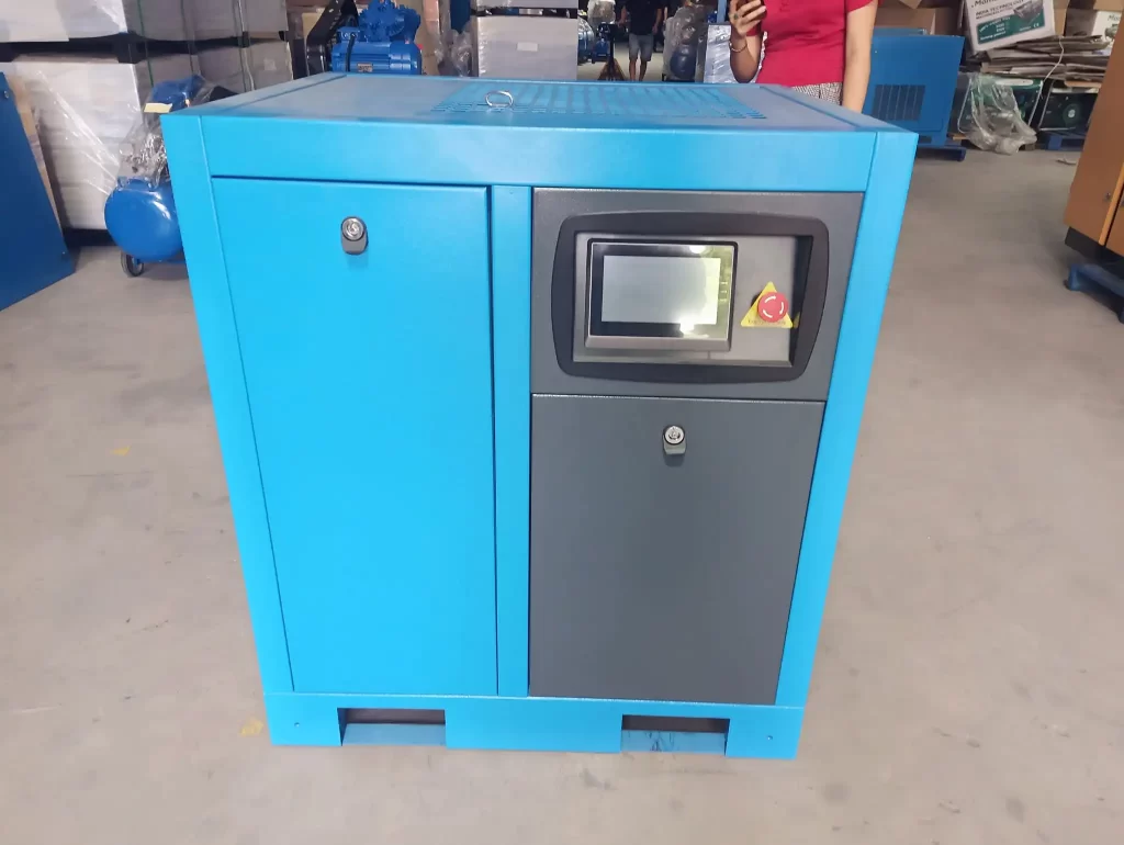 Giá máy nén khí công nghiệp công suất lớn 98 Máy nén biến tần Inverter trục vít
