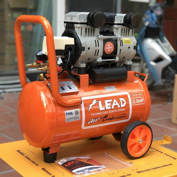Máy nén khí không dầu 30 lít Lead 25-30 12 Máy nén khí không dầu 30 lít Lead 25-30