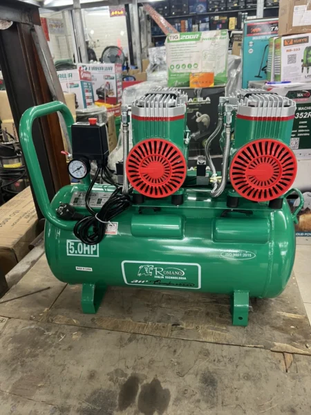 Máy nén khí không dầu 50 lít 5hp Romano ROMA 50-50 16 Máy nén khí không dầu 50 lít Romano ROMA 50-50