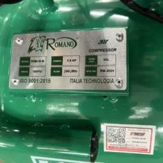 Máy nén khí không dầu 50 lít 5hp Romano ROMA 50-50 13 Máy nén khí không dầu 50 lít Romano ROMA 50-50