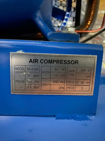 Máy nén khí 10hp 200l Aramco W-0.9/8 21 Máy nén khí 10hp 200l Aramco W-0.9/8