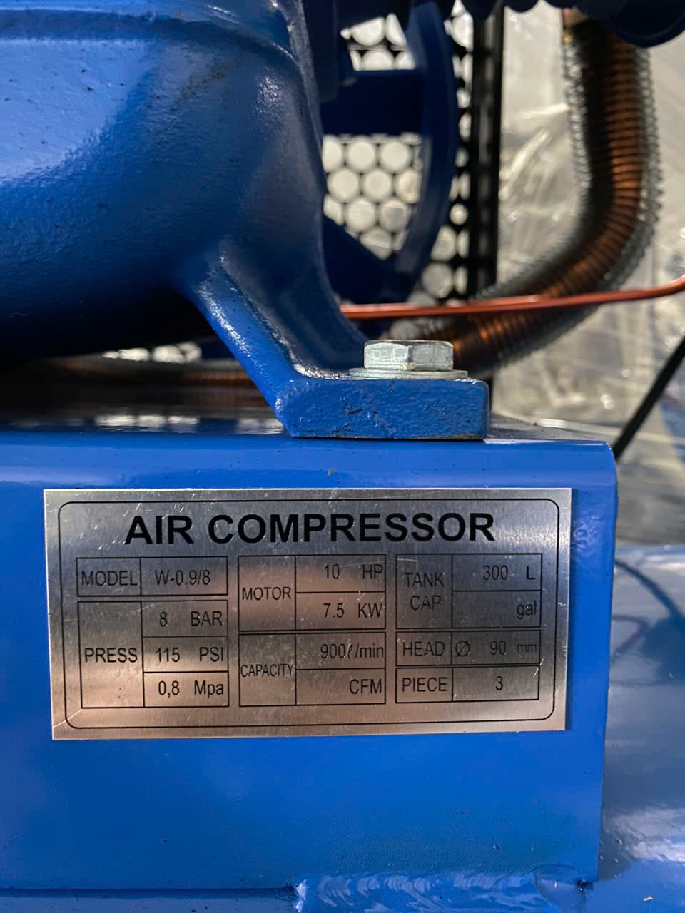 Máy nén khí 10hp 300l Aramco W-0.9/8 9 Máy nén khí 10hp 300l Aramco W-0.9/8
