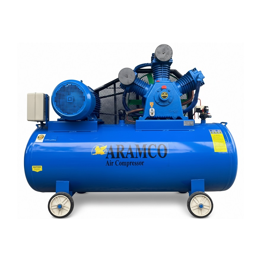 Máy nén khí 20hp (15kw) 500 lít Aramco W-2.0/12.5-500L 1 Máy nén khí 3 piston 2 cấp Aramco