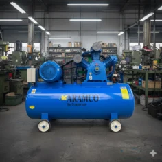 Máy nén khí 20hp (15kw) 500 lít Aramco W-2.0/12.5-500L 9 Máy nén khí 500 lít 3 piston 2 cấp