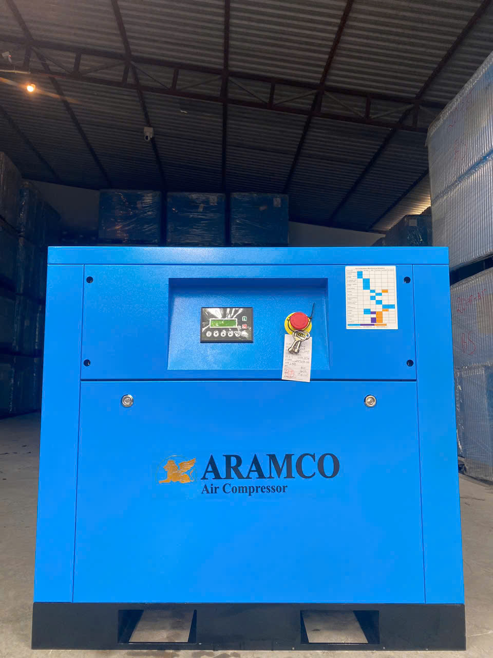 Máy nén khí 55kw (75hp) Aramco HD-55Kw 2 Máy nén khí trục vít 10hp Aramco HD-7,5Kw