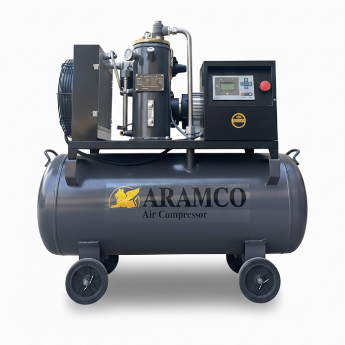 Máy nén khí trục vít mini 10hp Aramco HD-9KW/TH 1 Máy nén khí trục vít mini 10hp Aramco HD-9KW/TH