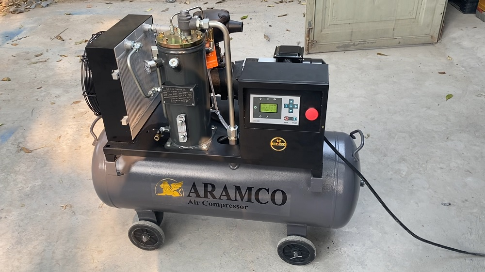 Máy nén khí trục vít mini 10hp Aramco HD-9KW/TH 2 Máy nén khí trục vít mini 10hp Aramco HD-9KW/TH